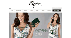 Desktop Screenshot of elpasa.pl