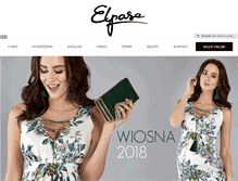 Tablet Screenshot of elpasa.pl